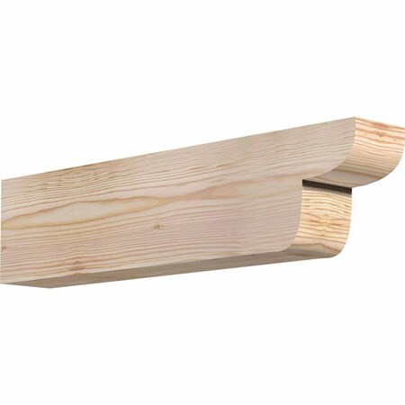 Ekena Millwork Crestline Smooth Rafter Tail, Douglas Fir, 3 1/2"W x 6"H x 24"L RFT04X06X24CRE00SDF